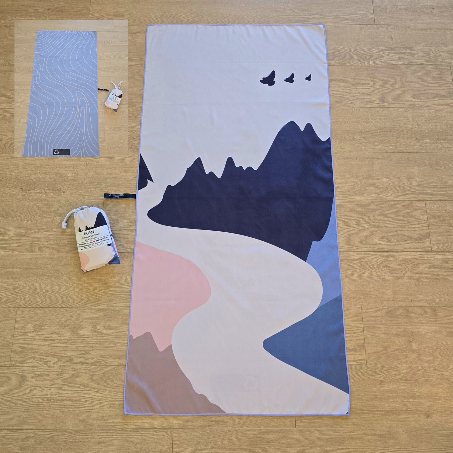 Everywhere Bath Towel _ 100% Eco Friendly _ GRS Certified