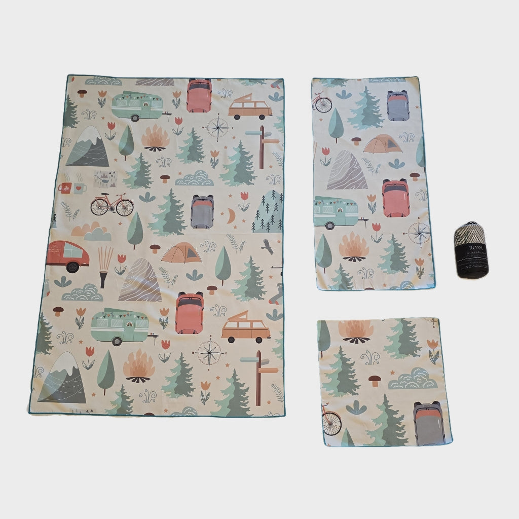 3 Set Eco Towels _ 100% Eco Friendly _ GRS Certified