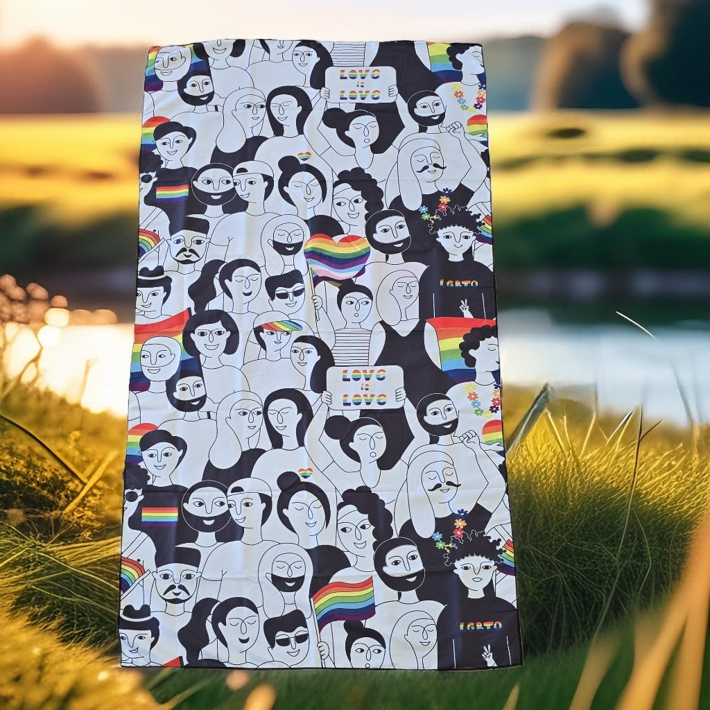 Outdoor Magnetic Quick-Dry Towel _ 100% Eco Friendly _ GRS Certified