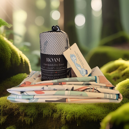 3 Set Eco Towels _ 100% Eco Friendly _ GRS Certified