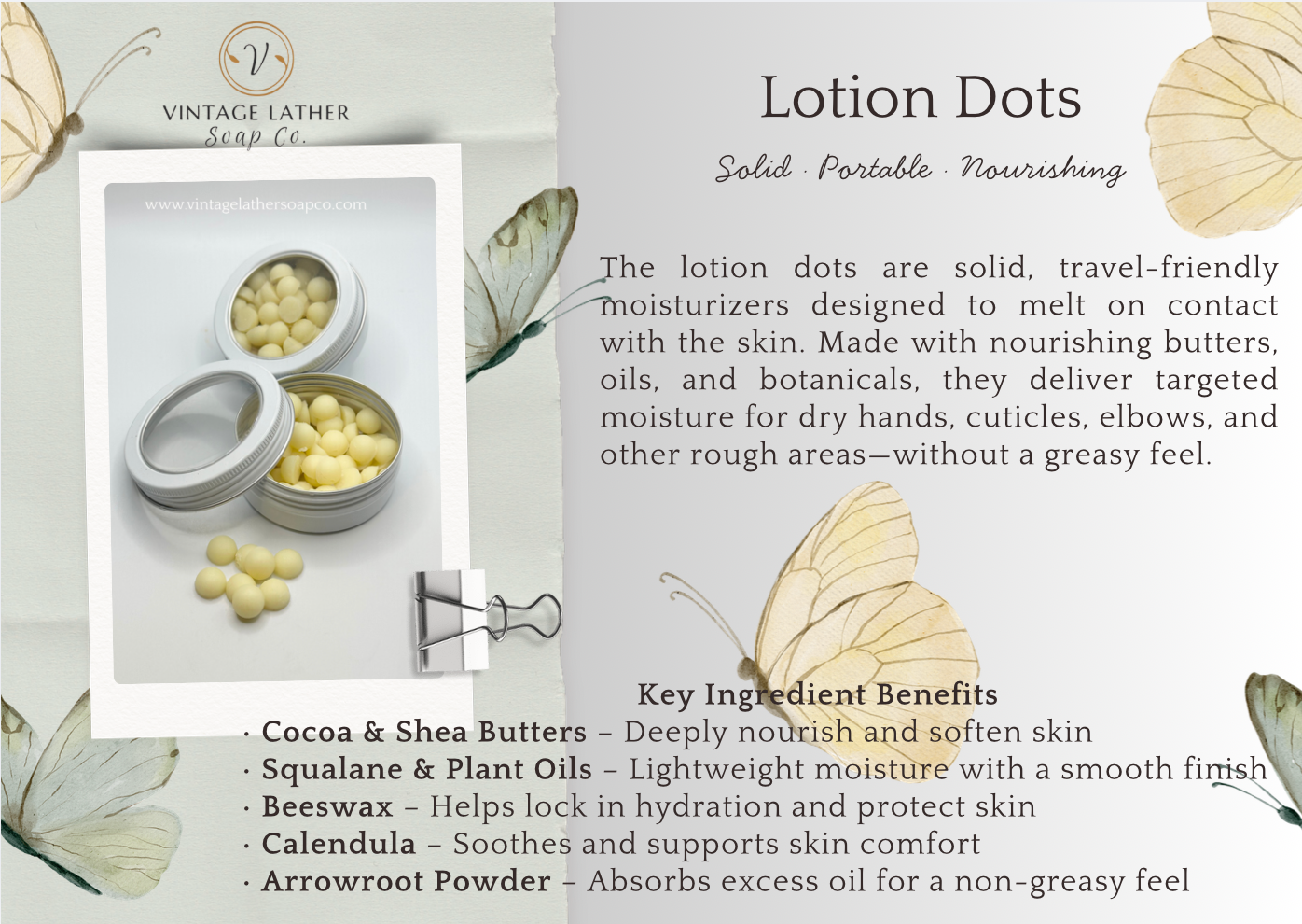 Trail Fresh _ Eucalyptus & Pumice Soap + Lotion Dots