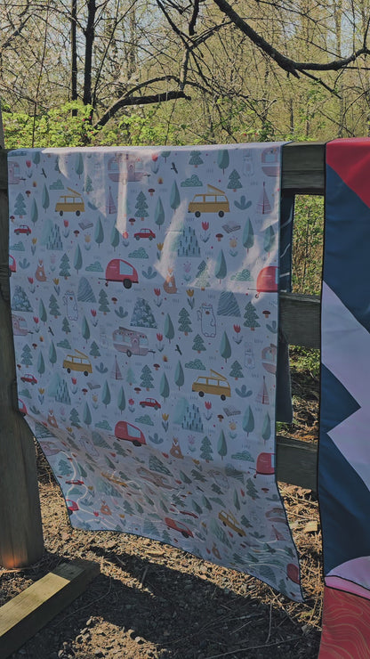 XXL Quick Dry Towel with Pocket_ 100% Eco Friendly _ GRS Certified