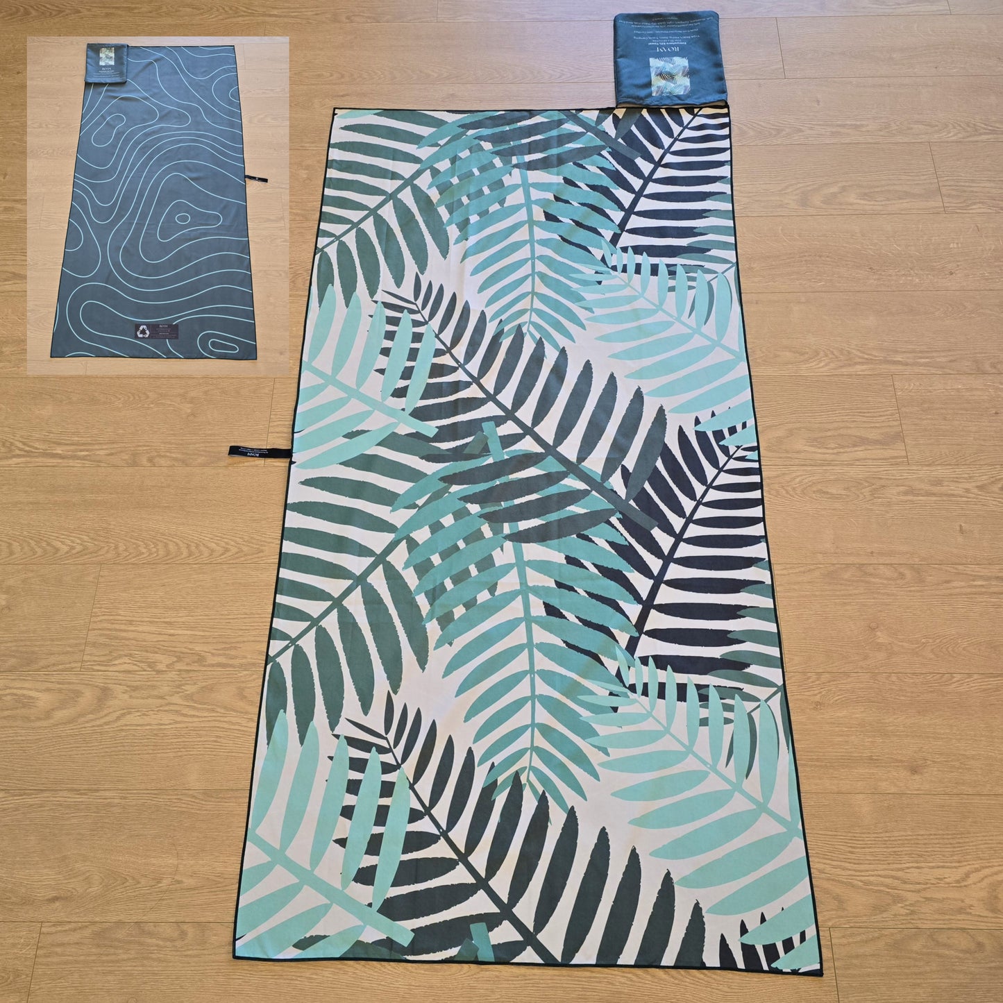 XL Beach Towel with Pocket_ 100% Eco Friendly _ GRS Certified