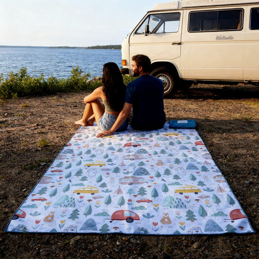 XXL Quick Dry Towel with Pocket_ 100% Eco Friendly _ GRS Certified