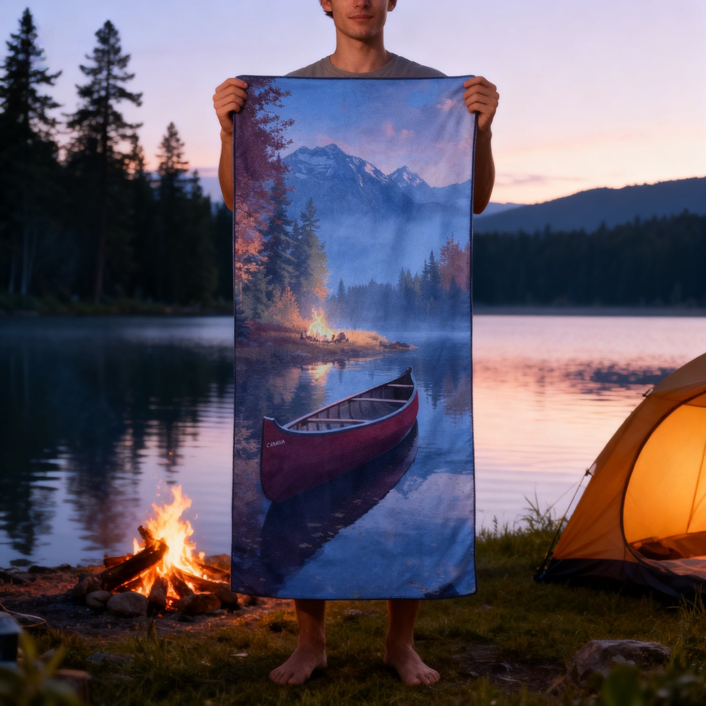 Quick Dry Travel Towel _ 100% Eco Friendly _ GRS Certified