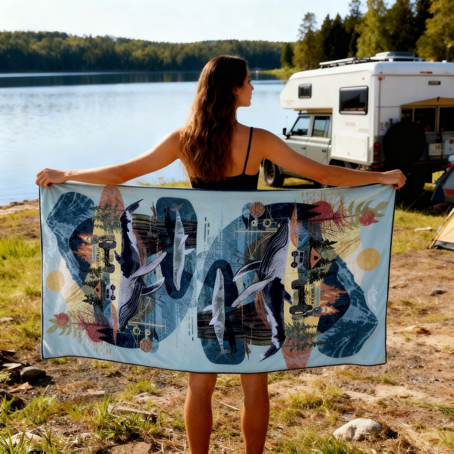 Quick Dry Travel Towel _ 100% Eco Friendly _ GRS Certified