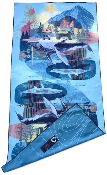 Quick Dry Travel Towel _ 100% Eco Friendly _ GRS Certified