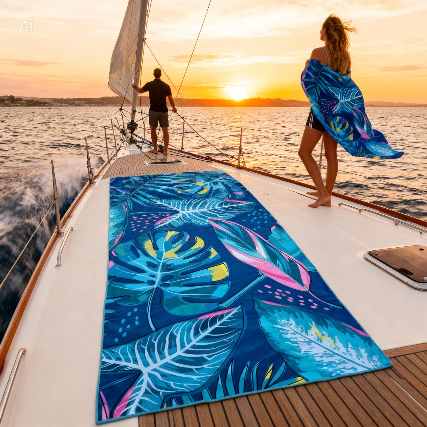 Outdoor Magnetic Quick-Dry Towel _ 100% Eco Friendly _ GRS Certified