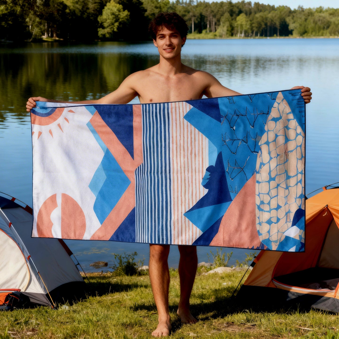 Quick Dry Travel Towel _ 100% Eco Friendly _ GRS Certified